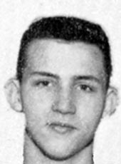 High school portrait of Conrad Hitchler